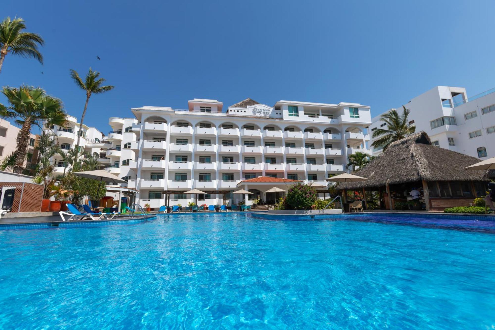 Torreblanca Beach Hotel And Suites Guayabitos - Desayuno Y Comida Incluido Rincón de Guayabitos Exteriér fotografie
